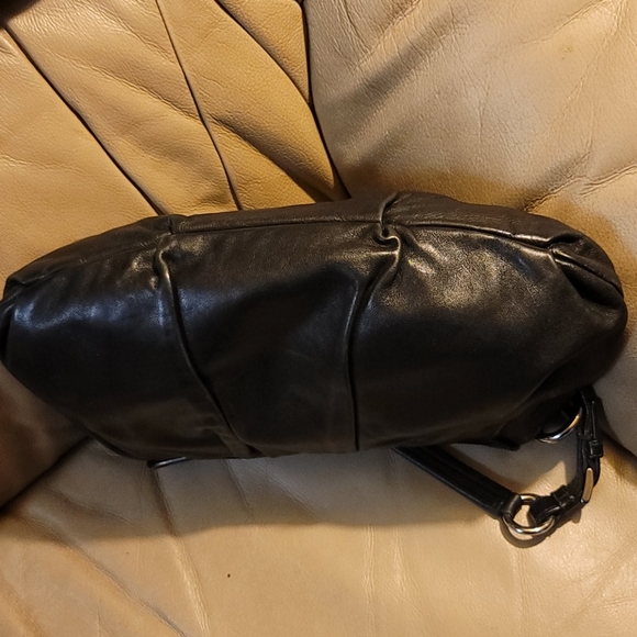 AUTHENTIC PRADA BLACK LEATHER MINI BAG - Picture 12 of 17